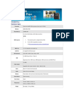 VS-2204 Pro+ Hardware Spec.: Processor