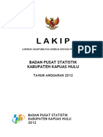 LAKIP BPS KAPUAS HULU 2012