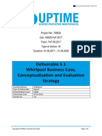 Deliverable 5.1 Whirlpool Business Case, Conceptualization and Evaluation Strategy