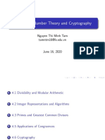 Chapter4 - Number Theory and Cryptography