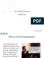 Types Social Entrepreneurs