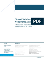 Student Social-Emotional Assessment: Current State and Future Vision
