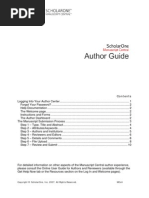 Download Author Guide Scholar One by gilalula SN57969706 doc pdf