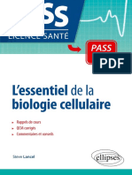 L'Essentiel de La Biologie Cellulaire - 2022