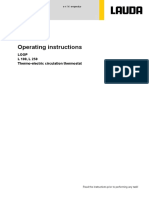 Operating Instructions: Loop L 100, L 250 Thermo-Electric Circulation Thermostat