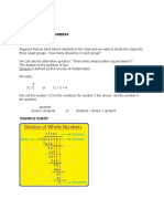 Lesson 5 Division of Whole Numbers Example