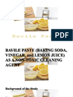 Bavile Paste (Baking Soda, Vinegar