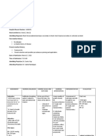 Alvarez, Kheeney - Case For Orthopedics Ward