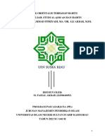 Kritik Orientalis Terhadap Hadits - M. Faisal Akbar - 22290610053