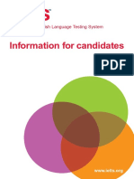 Information For Candidates: International English Language Testing System