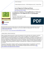 Journal of Essential Oil Bearing Plants: Click For Updates