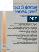 Cafferata Nores; Arocena-Temas de Derecho Procesal Penal-2001