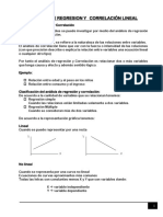 Análisis Regresión Correlación