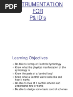 INSTRUMENTATION FOR P&ID's