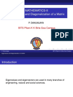 Applications of Eigenvalues and Diagonalization
