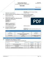 Safety Data Sheet TGX-2209: SECTION 1: Identification of The Substance/mixture and of The Company/undertaking