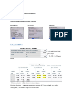 Acp, Anova, RLM