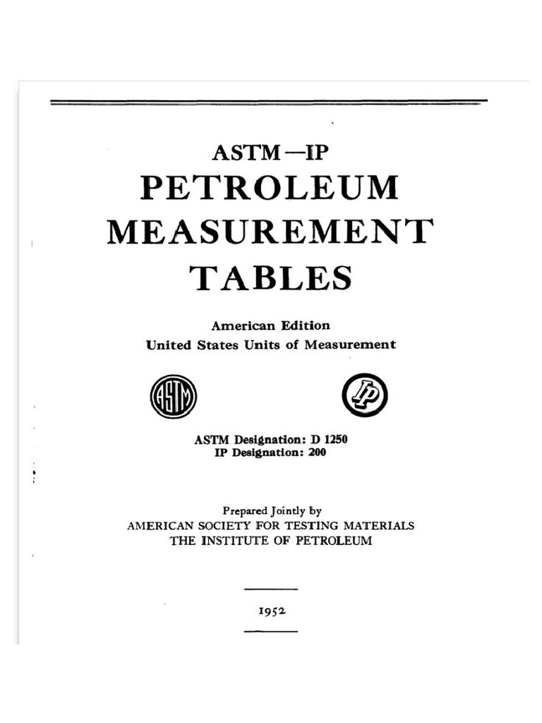 Tables ASTM | PDF