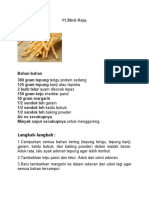 RESEP STICK KEUJU