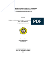 Analisis Perbedaan Pengaruh Corporate Governance Dan Auditor Related Factors Terhadap Auditor Switching Di Indonesia Dan Malaysia