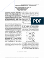 Modeling and Control Design of A Static Synchronous Series Compensator