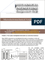 Microelectromechanical Assignment Help