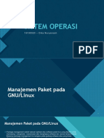 Manajemen paket GNU/Linux