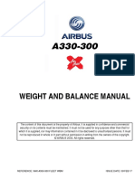 Weight and Balance Manual: Reference: Xax A330-300 Fleet WBM Issue Date: 09 Feb 17