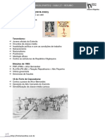 Militares e A Salvacao Do Brasil Parte I Aula 27 Resumo