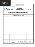 Instrument: Muara Karang Peaker Gas Meter Project Specification For CCTV