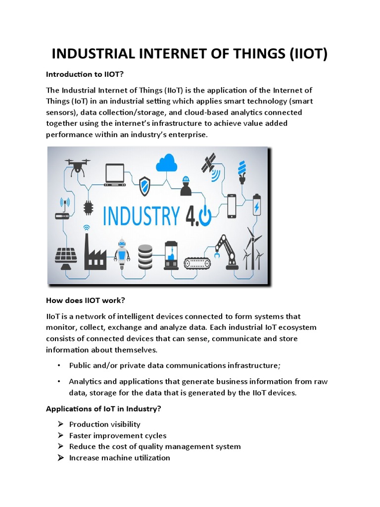 IIoT Relation To Smart World | PDF | Internet Of Things | Home Automation