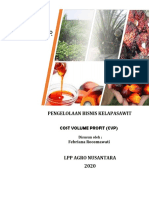 ANALISIS CVP UNTUK BISNIS KELAPA SAWIT