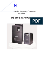 User 'S Manual: QJ2000 Series Frequency Converter AC Drive
