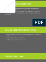 What Is Feature Selection