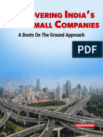 The Boots On The Ground Report Discovering Indias Best Small Companies