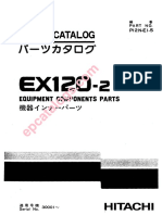 Hitachi EX120-2 Equipment Components Parts