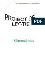 Proiec Lectie Sistemul Locomotor