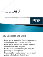 Session 3: Financial Statements Analysis and Financial Models