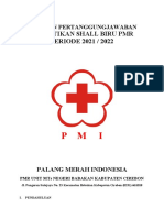 Laporan Pelantikan Shall Biru PMR MTsN 1 Cirebon 2021/2022