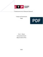 Año Del Fortalecimiento de La Soberanía Nacional