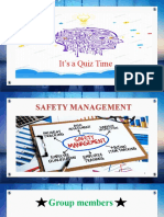 Safety Quiz on Management