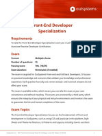 Front-End Specialization Detail Sheet - en