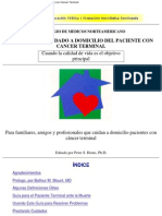 Guia Para El Cuidado a Domicilio Del Paciente Con CA Terminal