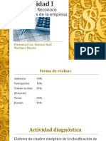 Contabilidad I BLOQUE I Reconoce Generalidades de La Empresa