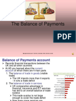 The Balance of Payments