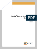 Fortify Source Code Analyzer User's Guide: August 2008