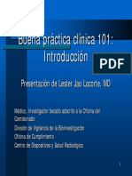 BIMO Part 1A - Good Clinical Practice 101 An Introduction (Spanish PDF