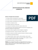 Bases Constitucionales Del Derecho Comercial