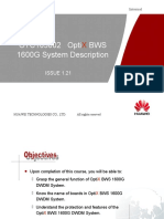 OptiX BWS 1600G System Overview