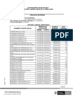 Liquidación de Sustanciación